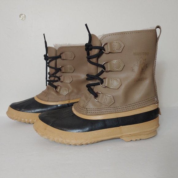 sorel slip on duck boots